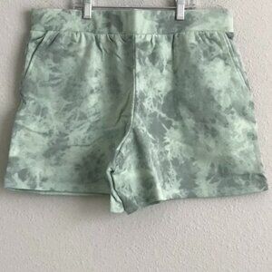 Studio Park X Courtney Khondabi  French Terry Short - Green (Sz M) a491907